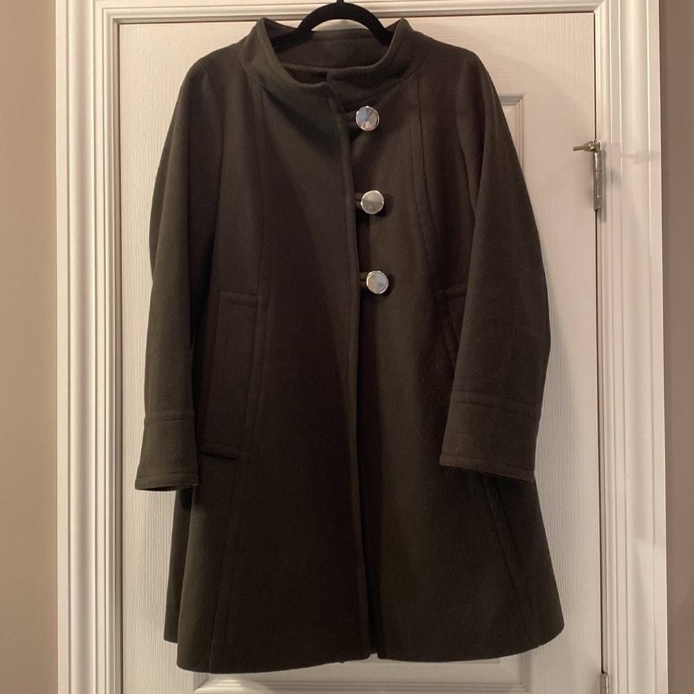 Green Wool Coat